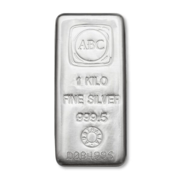 1kg ABC Silver Cast Bar 1kg ABC Silver Cast Bar