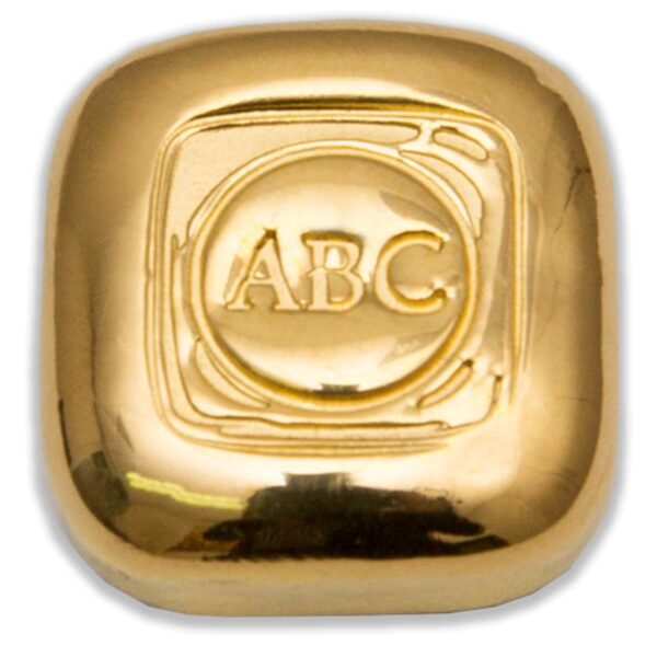 1oz ABC Gold Cast Bar 1oz ABC
