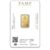 5g PAMP Lady Fortuna Gold Minted Bar 5g pamp