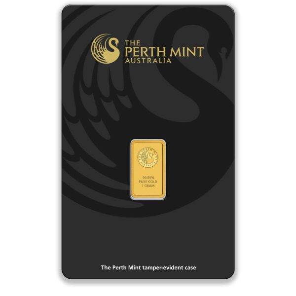 1g Perth Mint Gold Minted Bar 1g Perth Mint Gold Minted Bar
