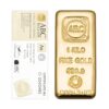 1kg ABC Gold Cast Bar 1kg ABC Gold Cast Bar