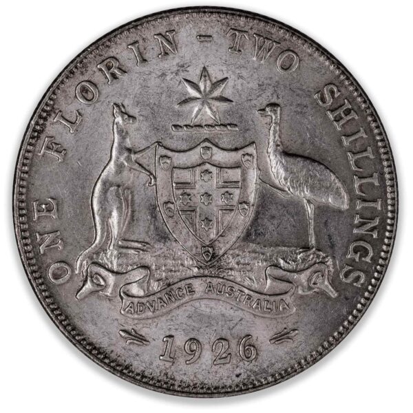 1926 Australian Florin Grade Uncirculated 1926 Australian Florin Grade Uncirculated