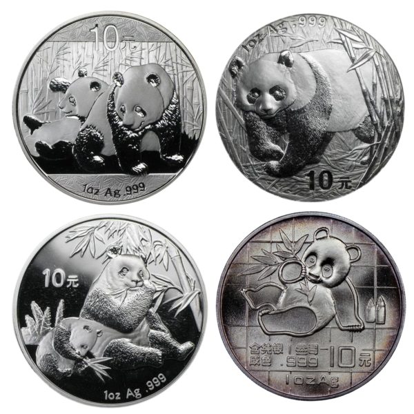 1oz Chinese Silver Panda Coin (Random Years) 1oz Chinese Silver Panda Coin (Random Years)
