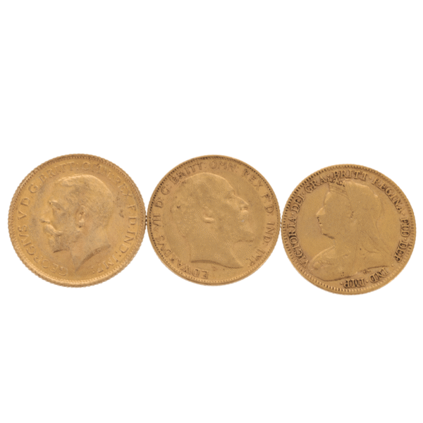 100607 - Obverse *Gold Half Sovereign - Various Head Types Gold Bullion Half Sovereign - Various Head Types