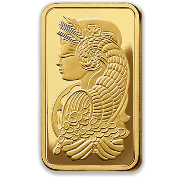 100g PAMP Lady Fortuna Gold Minted Bar 100g PAMP Lady Fortuna Gold Minted Bar