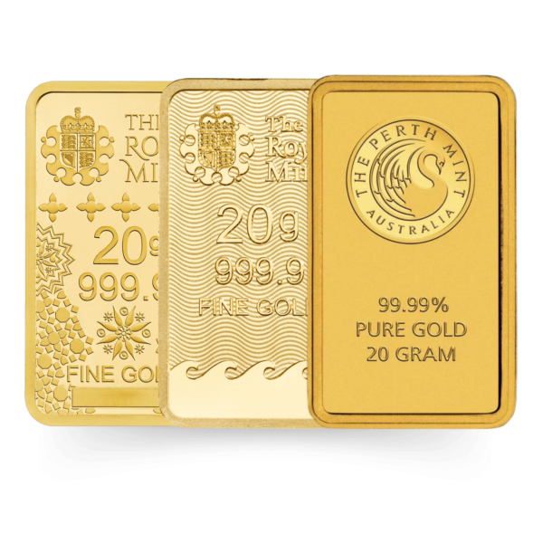 20g Gold Bar (Secondary) 20g gold bar