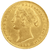 1866 Sydney Mint Sovereign About Extra Fine Sydney Mint Sovereign