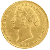 1866 Sydney Mint Sovereign About Extra Fine Sydney Mint Sovereign