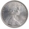 1966 Round 50 Cent Coin 1966 Round 50 Cent Coin