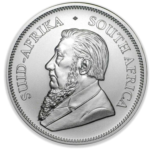 1oz South African Silver Krugerrand Coin (Random Year) krugerrand