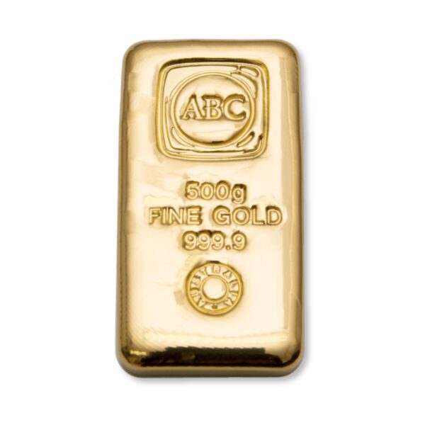 500g ABC Gold Cast Bar 500g ABC Gold Cast Bar