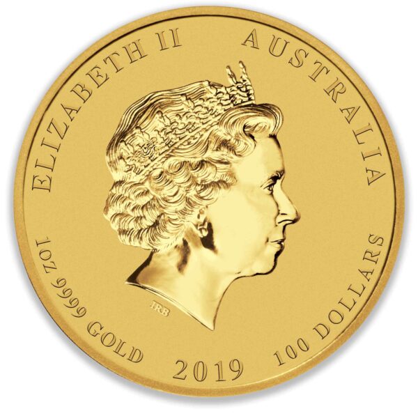 2019 1oz Perth Mint Gold Lunar Pig Coin 2019 1oz Perth Mint Gold Lunar Pig Coin