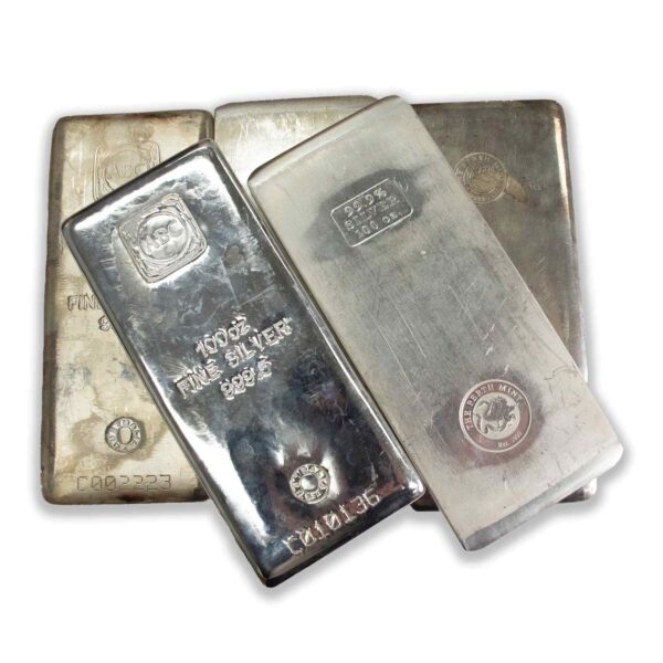 100oz Silver Cast Bar (Secondary) 100oz Silver Cast Bar (Secondary)