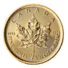 100989 -Main 1/10oz Canadian Gold Maple Leaf (Random Years) 1/10oz Canadian Gold Maple Leaf