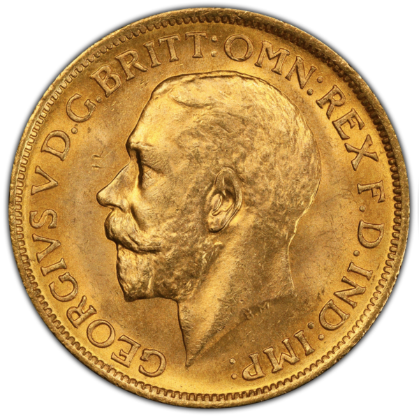 1911S George V Sovereign PCGS MS63 1911S George V Sovereign PCGS MS63