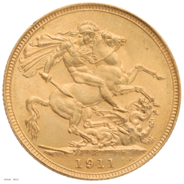 1911S George V Sovereign Uncirculated 1911S George V Sovereign Uncirculated