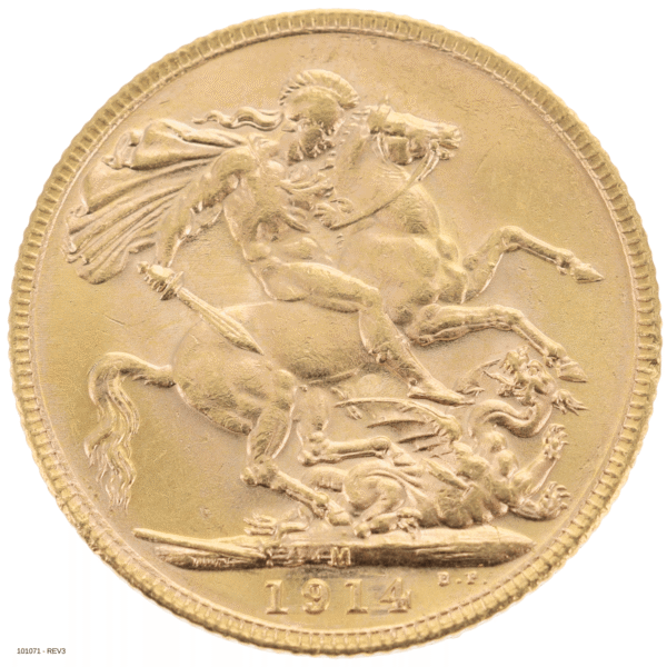 1914M George V Sovereign Uncirculated 1914M George V Sovereign Uncirculated