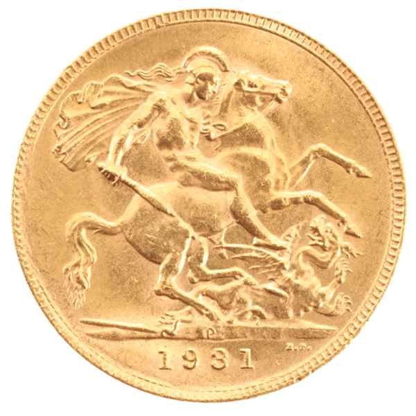 1931P George V Sovereign Uncirculated 1931P George V Sovereign Uncirculated
