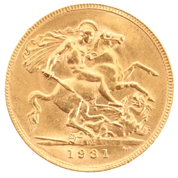 1931P George V Sovereign Uncirculated 1931P George V Sovereign Uncirculated