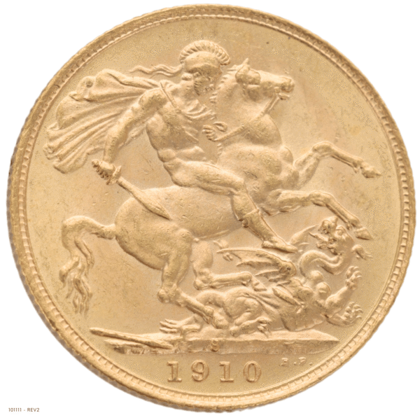 1910S Edward VII Sovereign Uncirculated 1910S Edward VII Sovereign Uncirculated