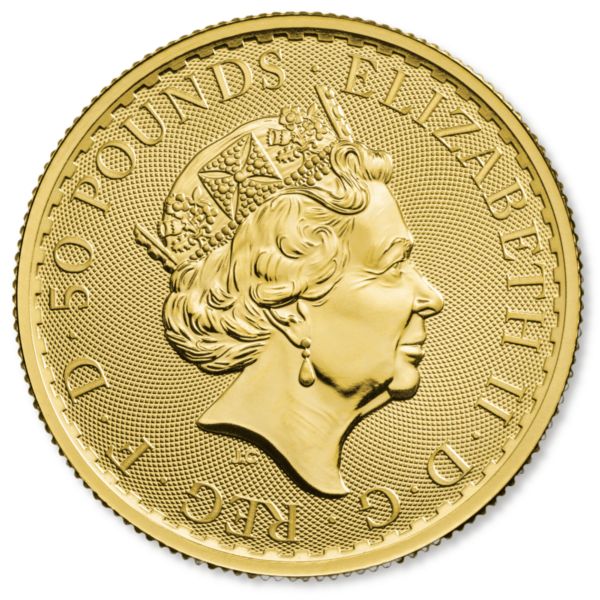 1/2oz Great Britain Gold Britannia Coin (Random Years) 1/2oz Royal Mint Britannia Gold Coin (Random Years)