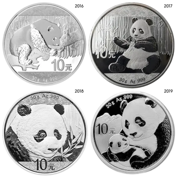 30g Chinese Silver Panda Coin (Random Years) 30g Chinese Silver Panda Coin (Random Years)