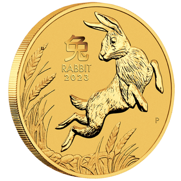 2023 1oz Perth Mint Gold Lunar Rabbit Coin Series 3 2023 1oz Perth Mint Gold Lunar Rabbit Coin Series 3