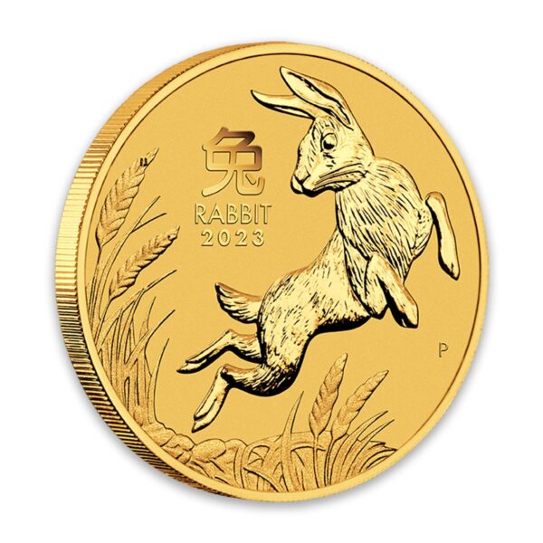 2023 1/4oz Perth Mint Gold Lunar Rabbit Coin Series 3 2023 1/4oz Perth Mint Gold Lunar Rabbit Coin Series 3