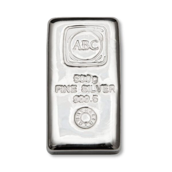 500g ABC Silver Cast Bar 500g ABC Silver Cast Bar