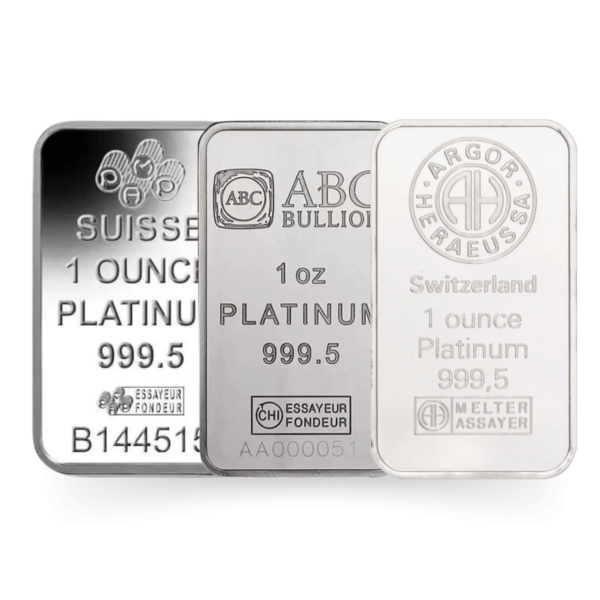1oz Platinum Bar (Secondary) 1oz platinum bar