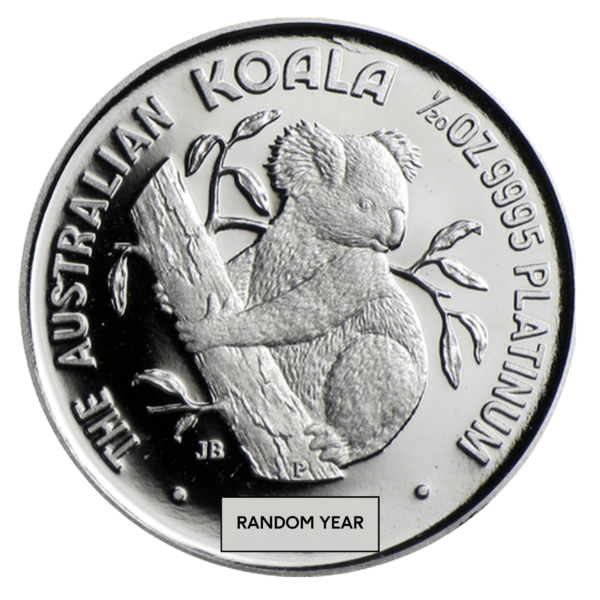 1/20oz Platinum Koala Coin (Random Year) 1/20oz Platinum Koala Coin (Random Year)