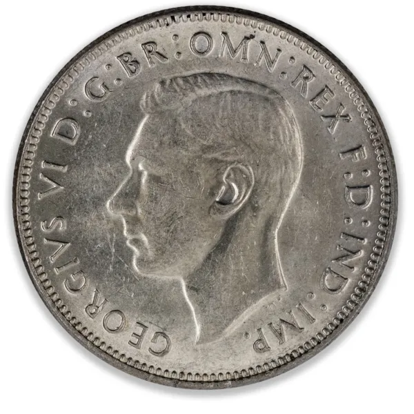 200174-Obverse 1946 Australian Sixpence Choice Uncirculated 1946 Australian Sixpence