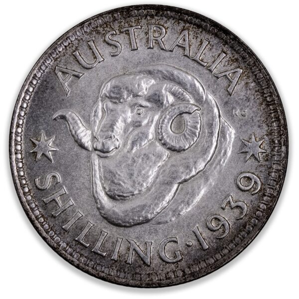 1939 Australian Shilling Uncirculated 1939 Australian Shilling Uncirculated