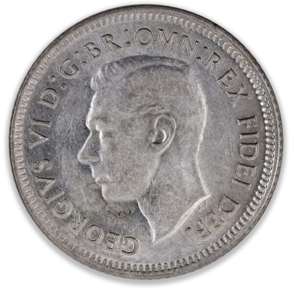 1951M Australian Sixpence About Uncirculated 1951
