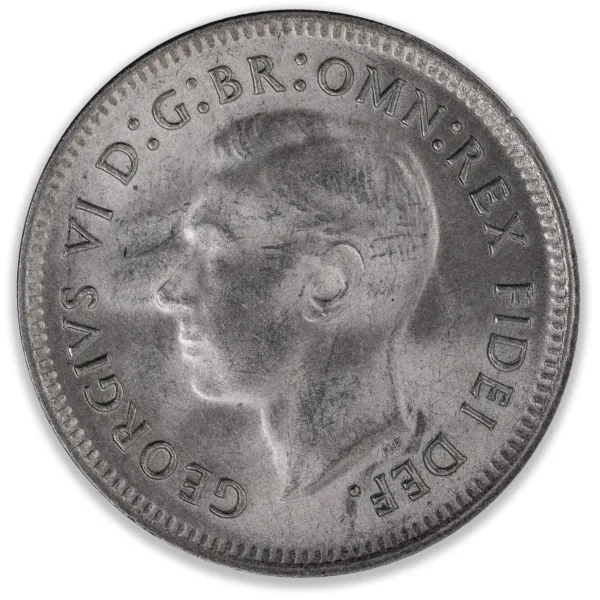 200321-Obverse 1951M Australian Sixpence Choice Uncirculated 1951
