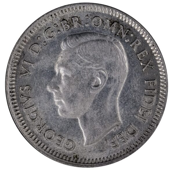 1951M Australian Sixpence Uncirculated 1951M Australian Sixpence Uncirculated