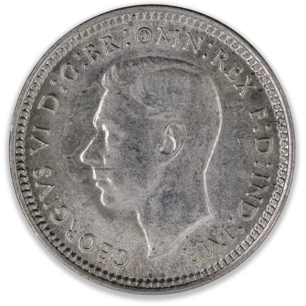 200398-Obverse 1942D Australian Threepence Choice Uncirculated 1942D Australian Threepence Choice Uncirculated