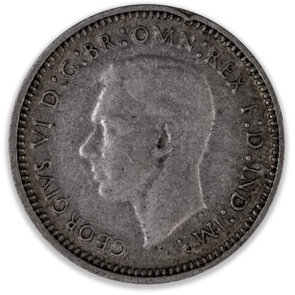 1942M Australian Threepence Very Good 1942M Australian Threepence Very Good