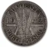 200409-Reverse 1942M Australian Threepence Very Fine 1942M Australian Threepence Very Fine