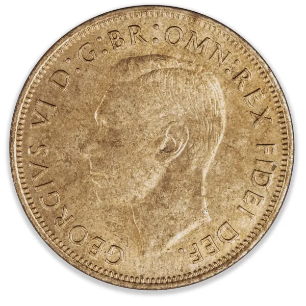 200454-Obverse 1951PL Australian Penny Uncirculated 1951PL Australian Penny Uncirculated