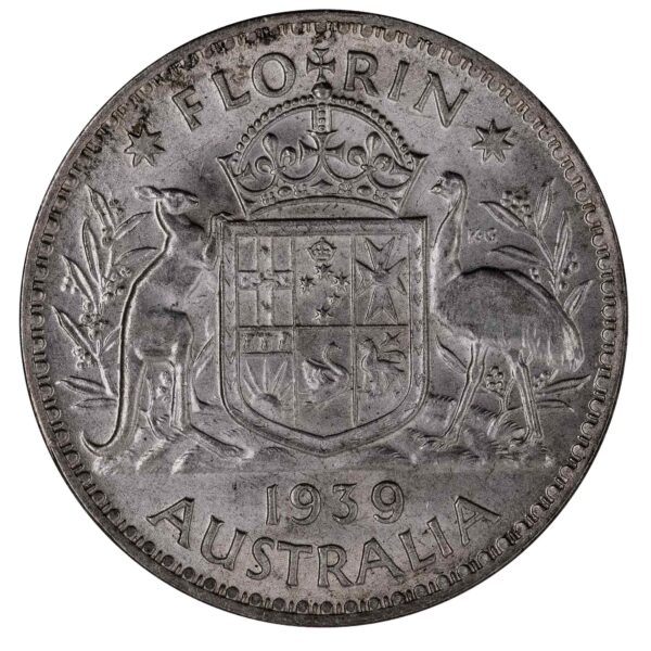 1939 Australian Florin Uncirculated 1939 Australian Florin Uncirculated