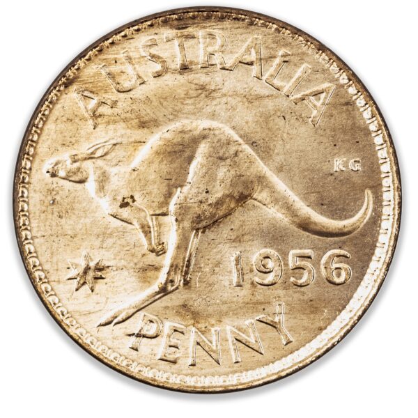 1956M Australian Penny Choice Uncirculated/Gem Unc 1956M Australian Penny Choice Uncirculated/Gem Unc