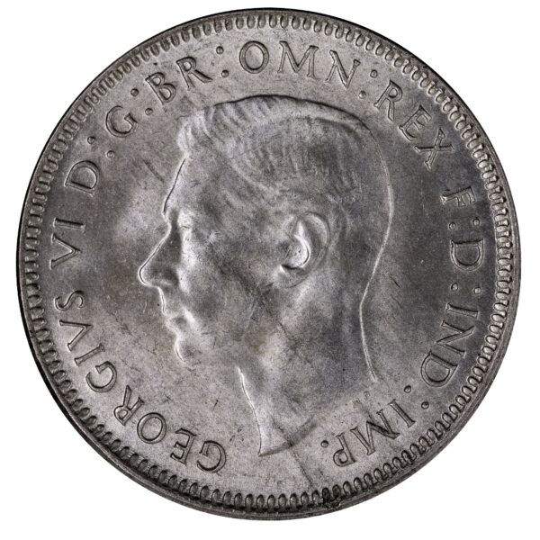 1943M Australian Shilling Gem Uncirculated 1943M Australian Shilling