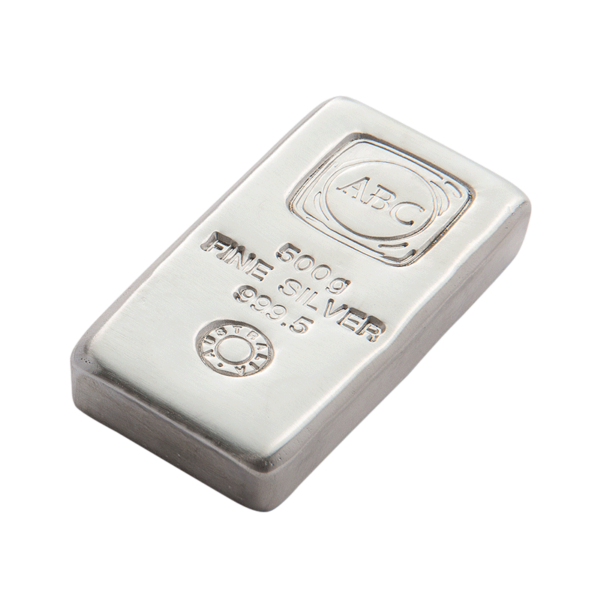 500g ABC Silver Cast Bar 500g ABC Silver Cast Bar