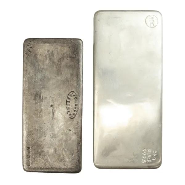 5kg Silver Secondary Bars 2 5kg Silver Bar (Secondary) 5kg Silver Bar (Secondary)