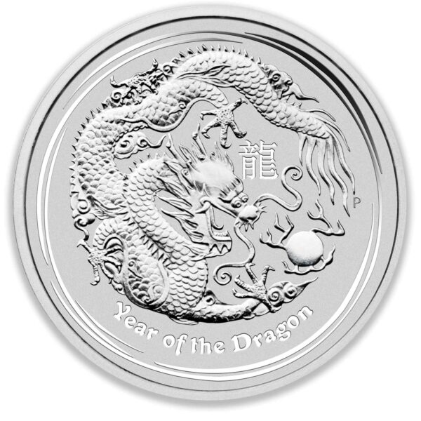 2012 1Kg Perth Mint Lunar Silver Dragon Coin Series 2 2012 1kg Perth Mint Lunar Silver Dragon Coin Series 2