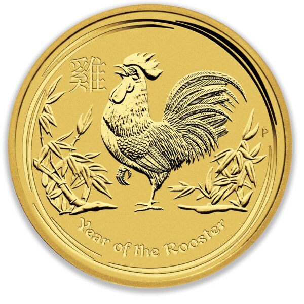2017 1oz Perth Mint Gold Lunar Rooster Coin Series 2 2017 1oz Perth Mint Gold Lunar Rooster Coin Series 2