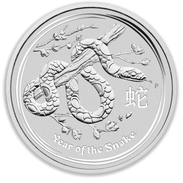 2013 1oz Perth Mint Silver Lunar Snake Coin Series 2 2013 1oz Perth Mint Silver Lunar Snake Coin Series 2