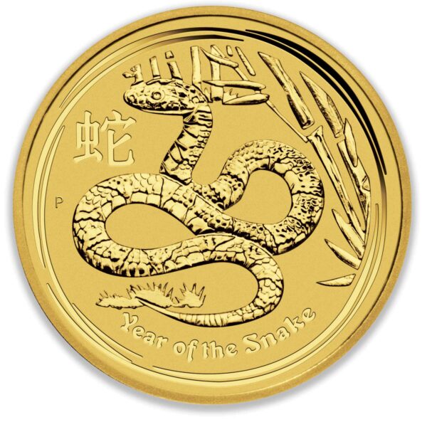 2013 1oz Perth Mint Gold Lunar Snake Coin Series 2 2013 1oz Perth Mint Gold Lunar Snake Coin Series 2