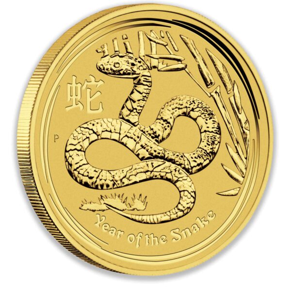 2013 1oz Perth Mint Gold Lunar Snake Coin Series 2 2013 1oz Perth Mint Gold Lunar Snake Coin Series 2